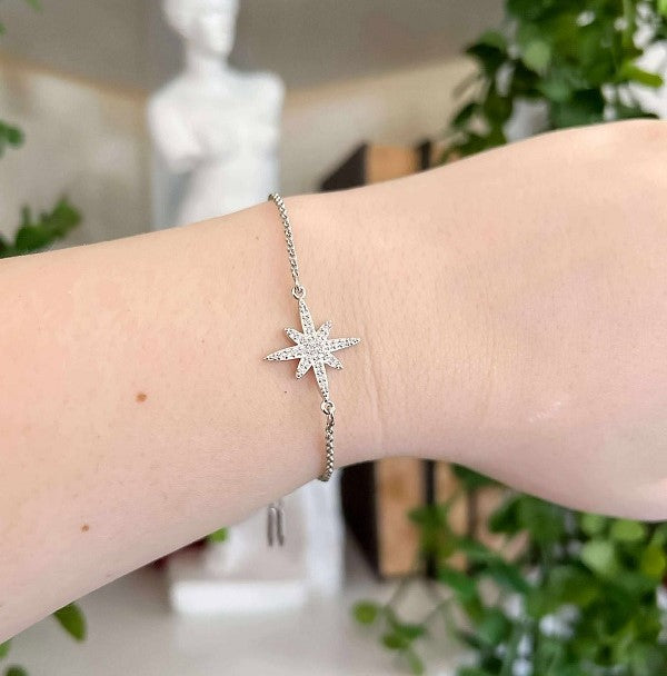 Polaris Bolo Bracelet (Silver)