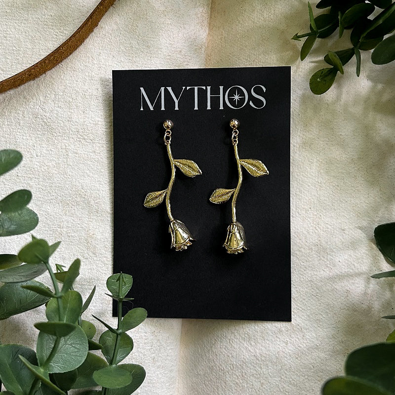 Queen of Flowers Dangle Earrings