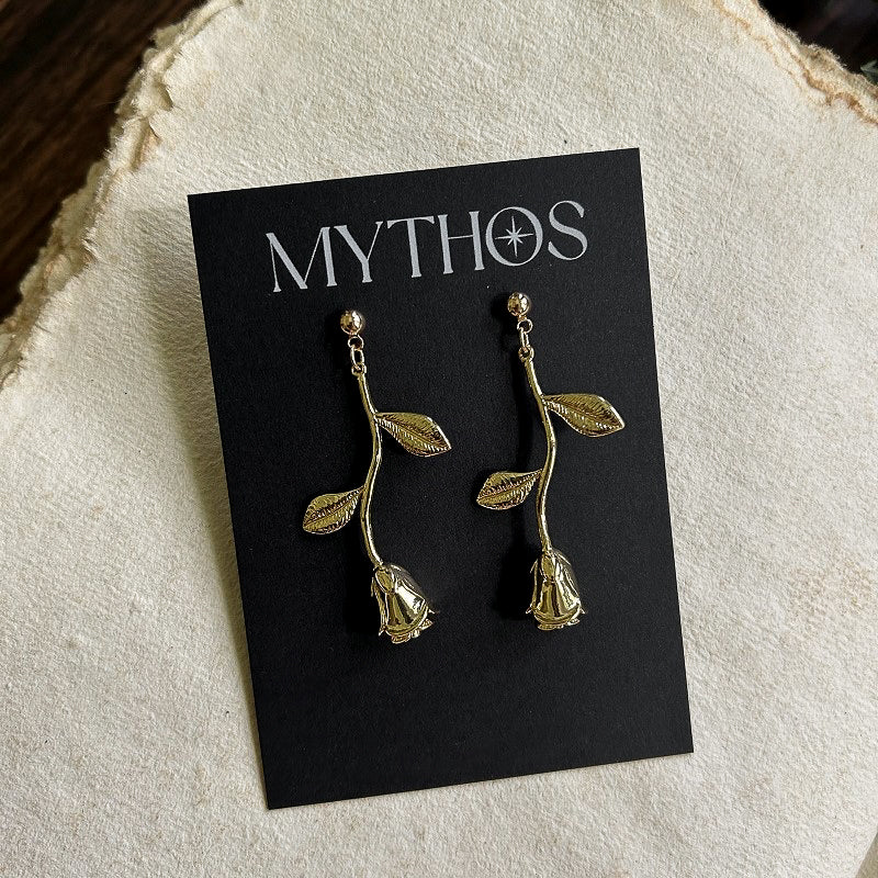 Queen of Flowers Dangle Earrings