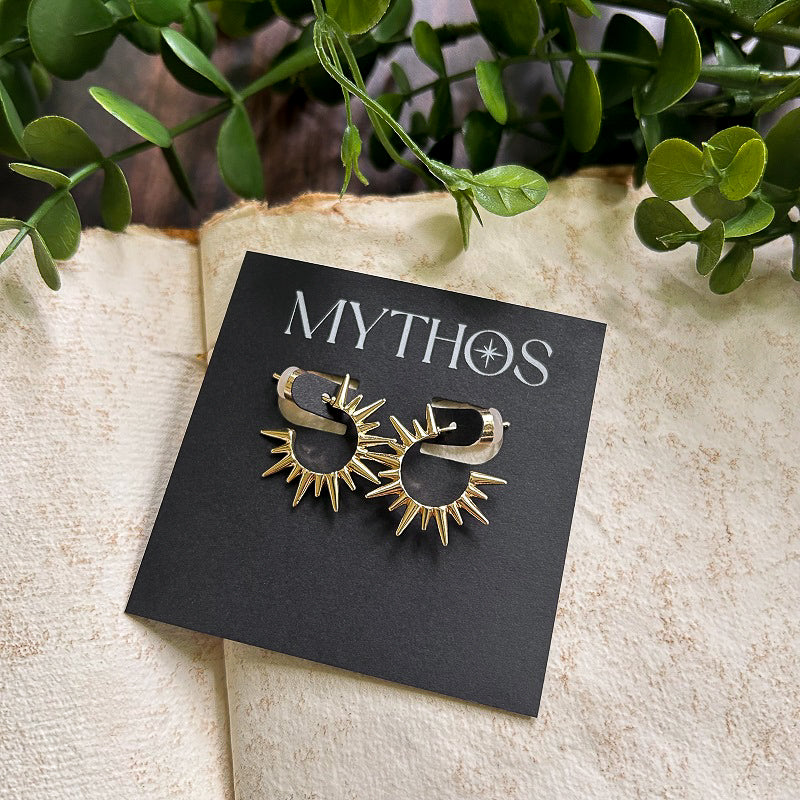Helios Hoop Earrings