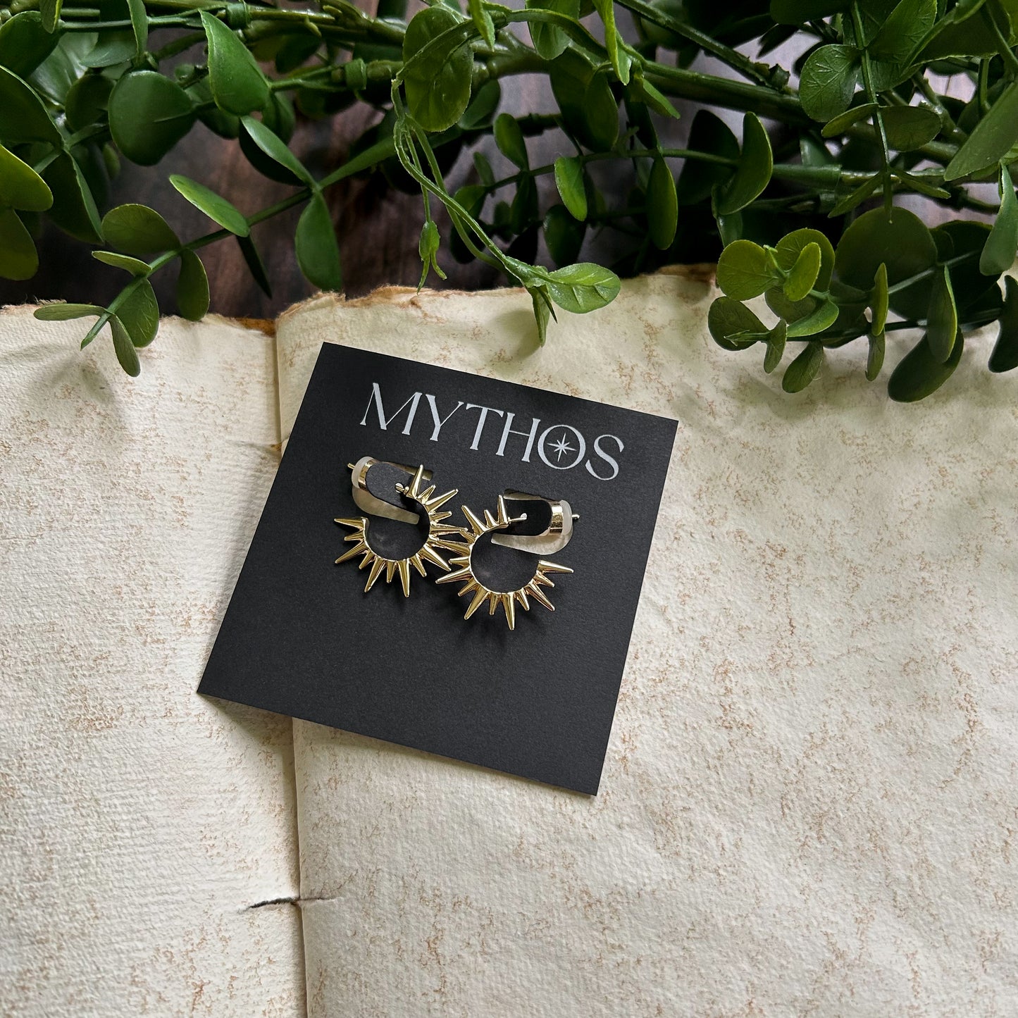 Helios Hoop Earrings