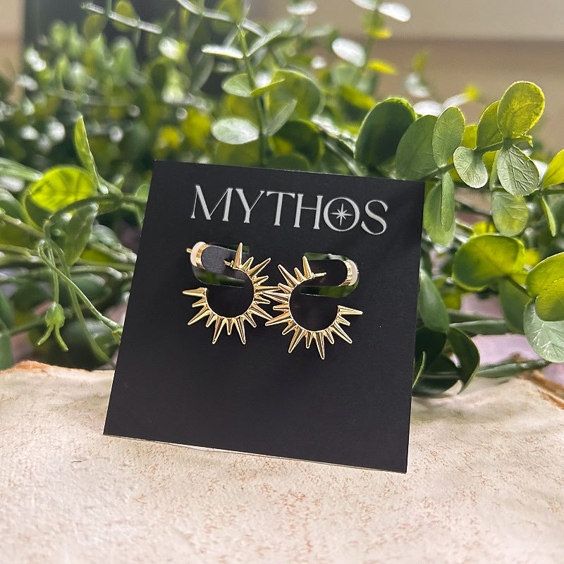 Helios Hoop Earrings