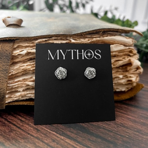 Belle Stud Earrings (Silver)