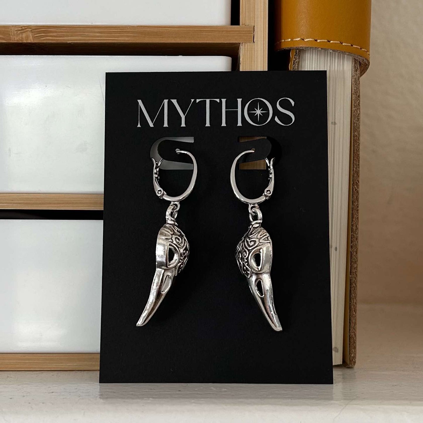 Carrion Earrings (Silver)