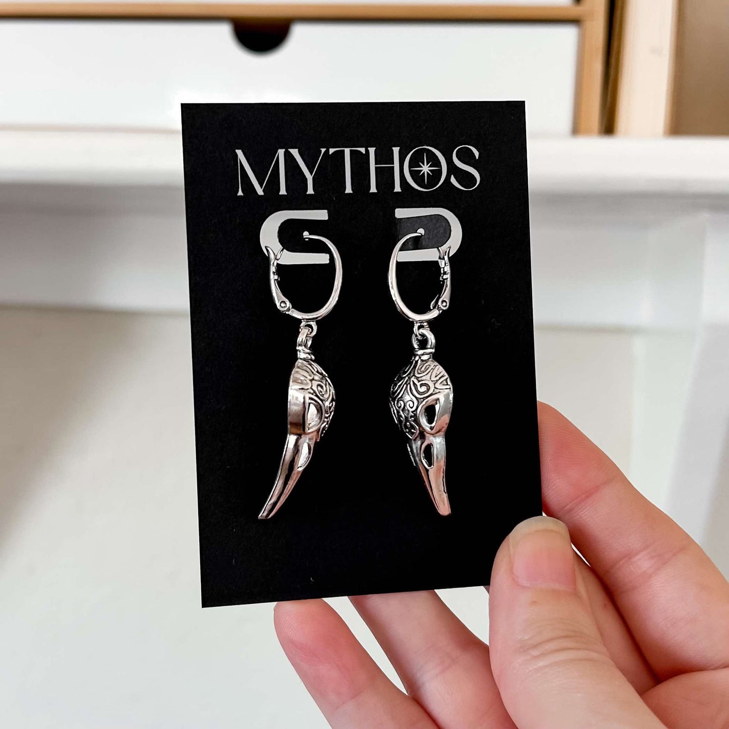 Carrion Earrings (Silver)