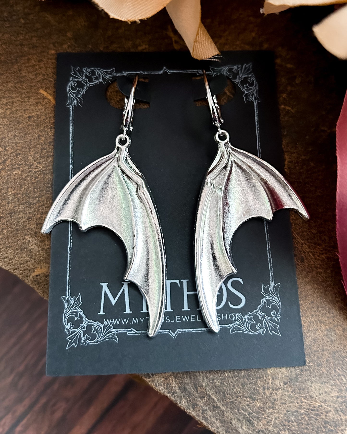 Gargoyle Wing Earrings