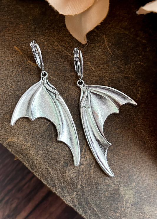 Gargoyle Wing Earrings